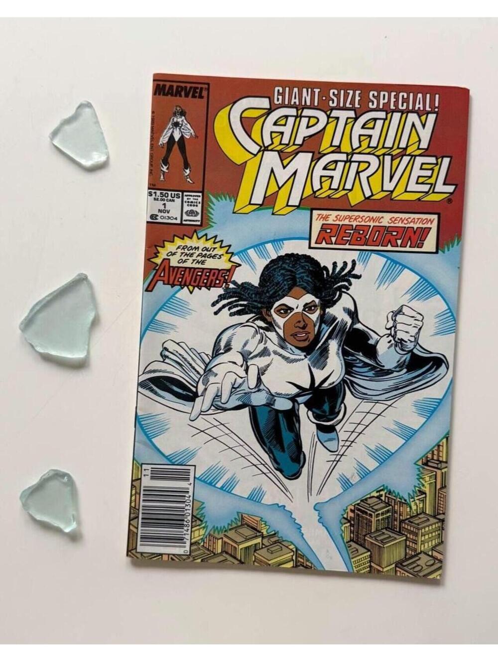 Captain Marvel Special #1 (1989) Key — 1st Solo Monica Rambeau, Comic Book